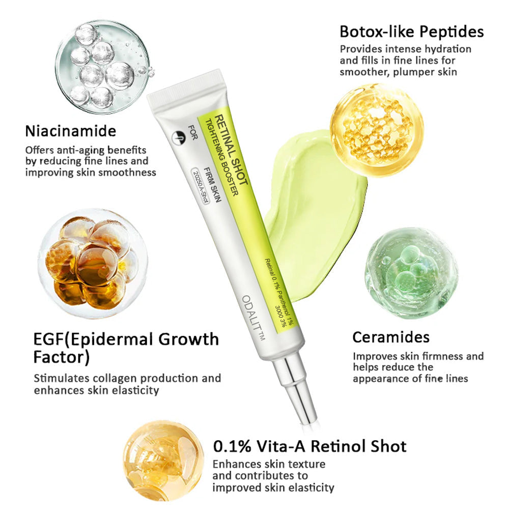 ‼️Last Day Promotion 70% OFF‼️ODALIT™ VitaBotox Firming Elixir | Reduces Marionette Lines, Nasolabial Folds, Deep Wrinkles & Loss of Firmness | Targets Age Spots & Uneven Skin Tone | Dermatologically Tested & Made in CAN